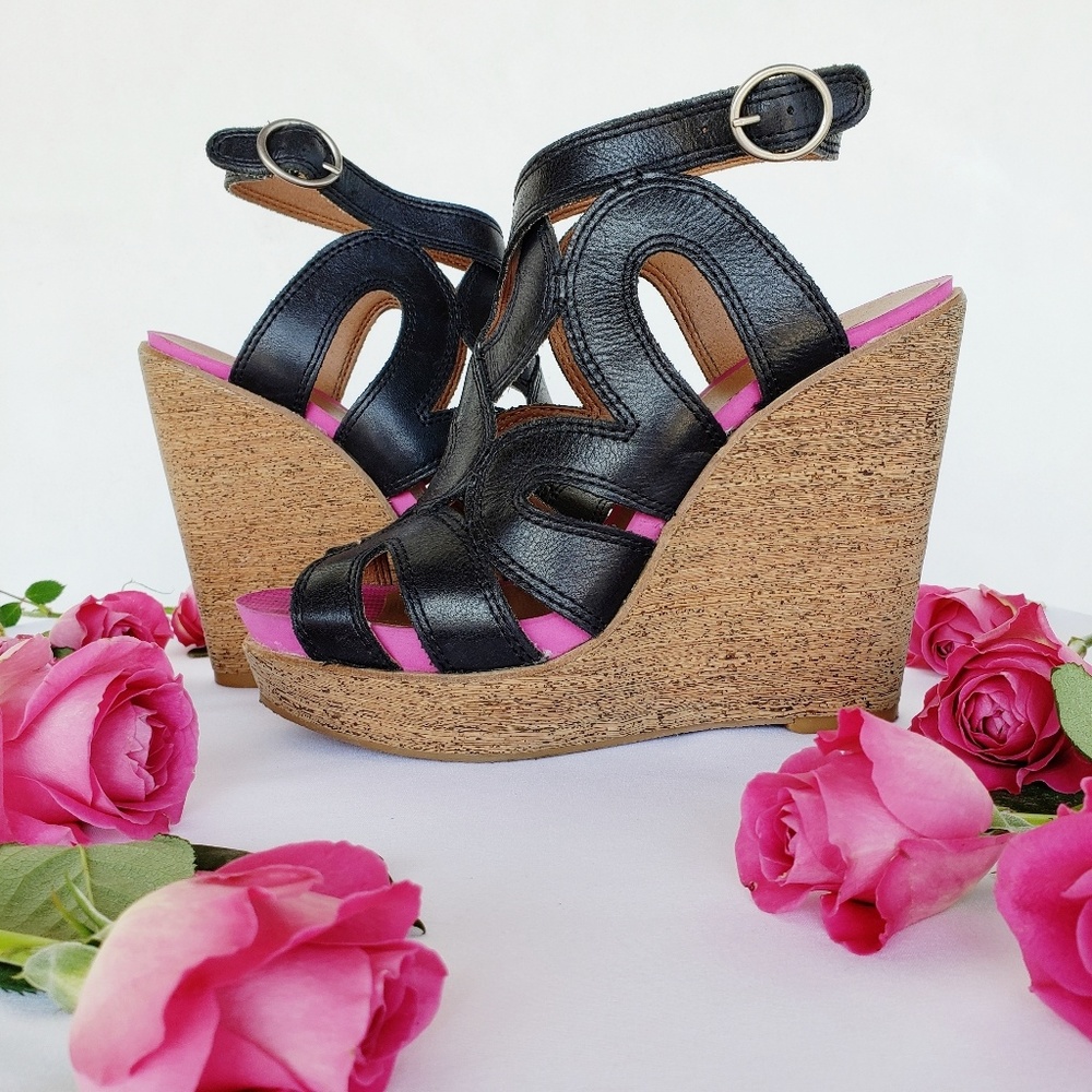 Lucky Brand Platform Wedge Sandals